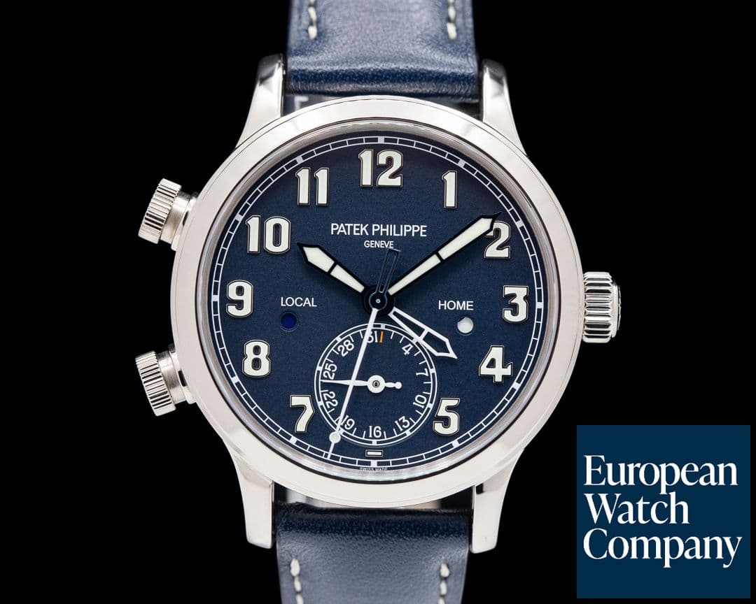 Image of Patek Philippe Mid Size 7234G Calatrava Pilot Travel Time 2022