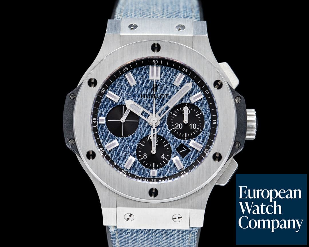 Image of Hublot Big Bang Chronograph Blue Jeans 44mm.