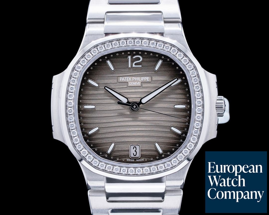 Image of Patek Philippe Nautilus Ladies 7118 Automatic SS Grey Dial