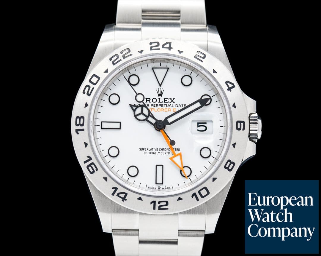 Image of Rolex Explorer II 226570 White Dial SS 2023