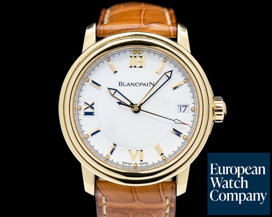 Image of Blancpain Leman 2101 18k Yellow Gold Automatic 36mm
