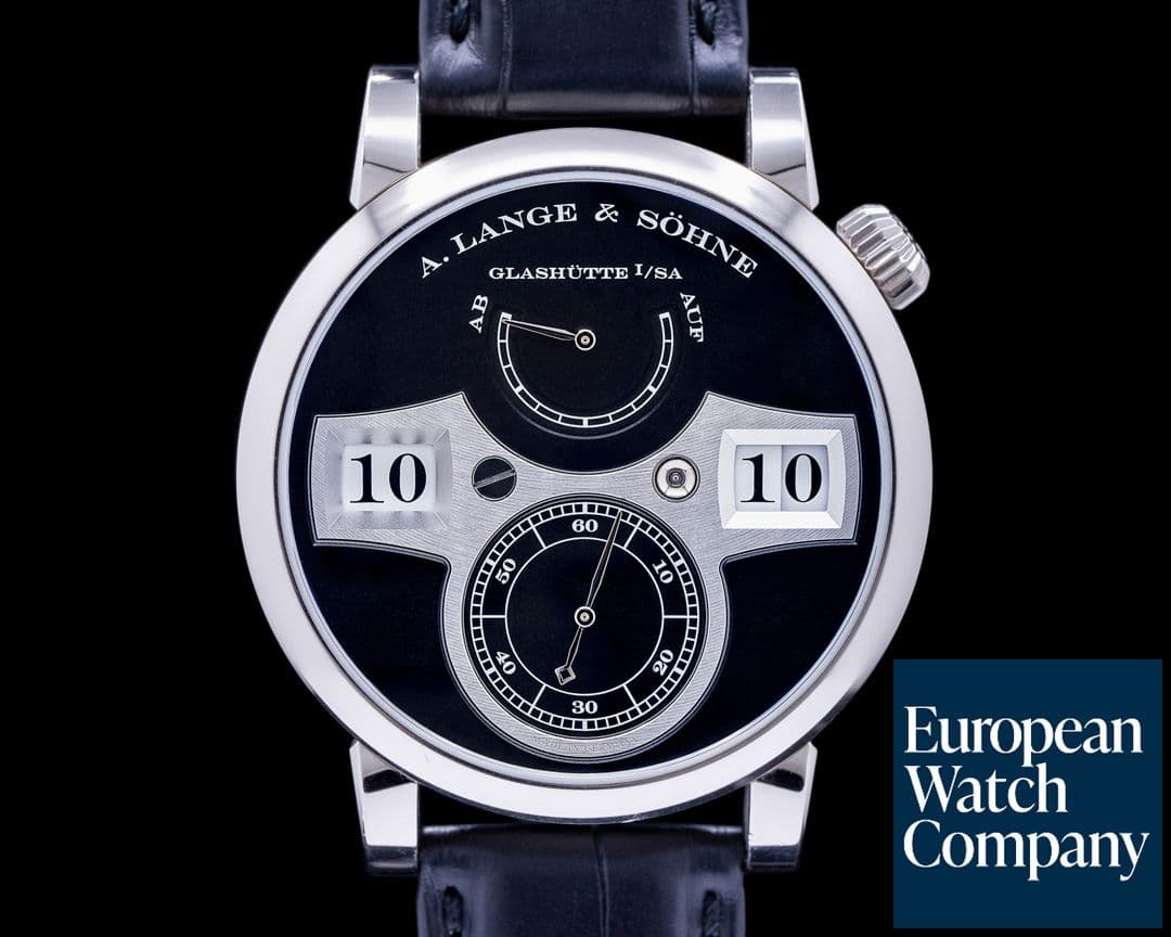 Image of A. Lange and Sohne Zeitwerk 140.029 18K White Gold UPDATED MOVEMENT 2021