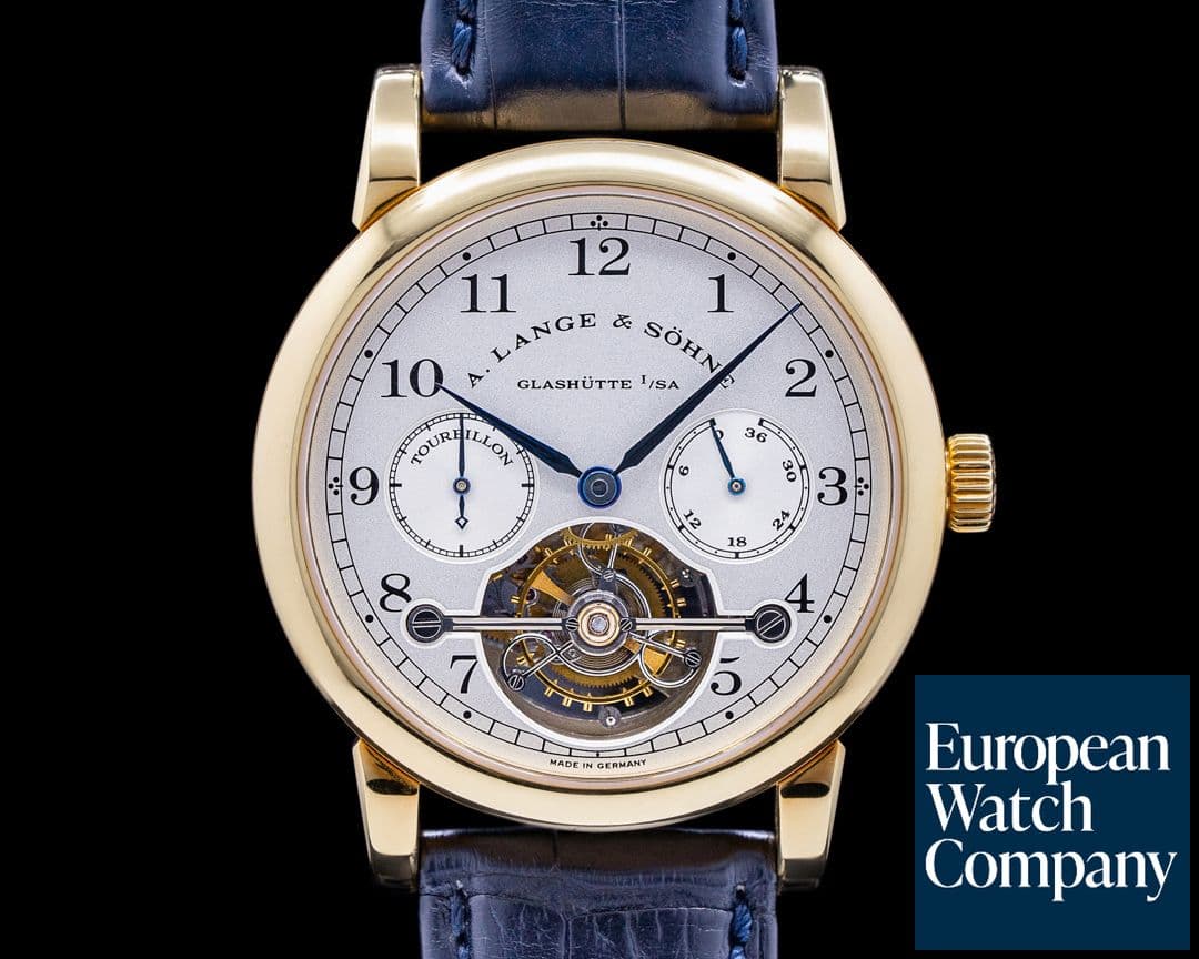 Image of A. Lange and Sohne Tourbillon Pour le Merite 701.001 18k Yellow Gold