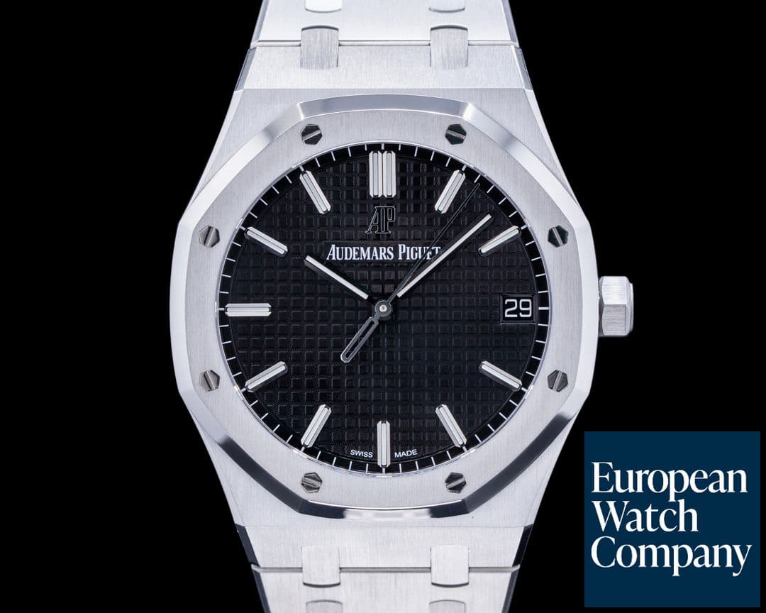 Image of Audemars Piguet Royal Oak Black Dial 15500ST 
