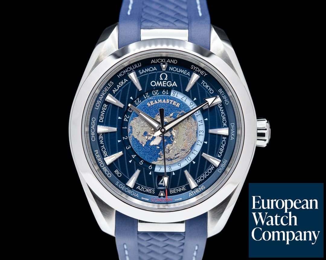Image of Omega Aqua Terra Co-Axial Master Chronometer GMT Worldtimer