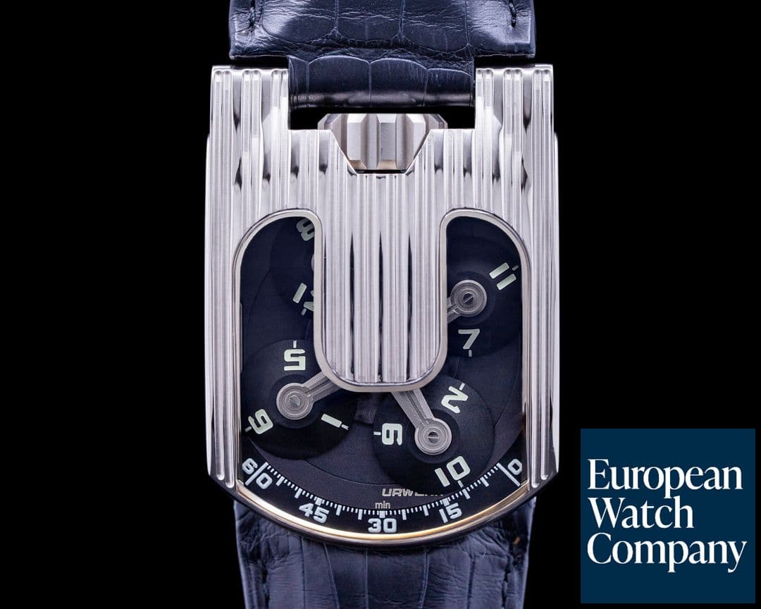 Image of URWERK 103 Manual Wind 18k White Gold FULL SET JUST SERVICED
