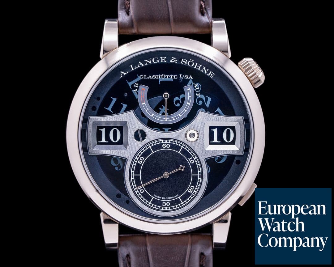 Image of A. Lange and Sohne Zeitwerk 142.055 Honey Gold Lumen RARE