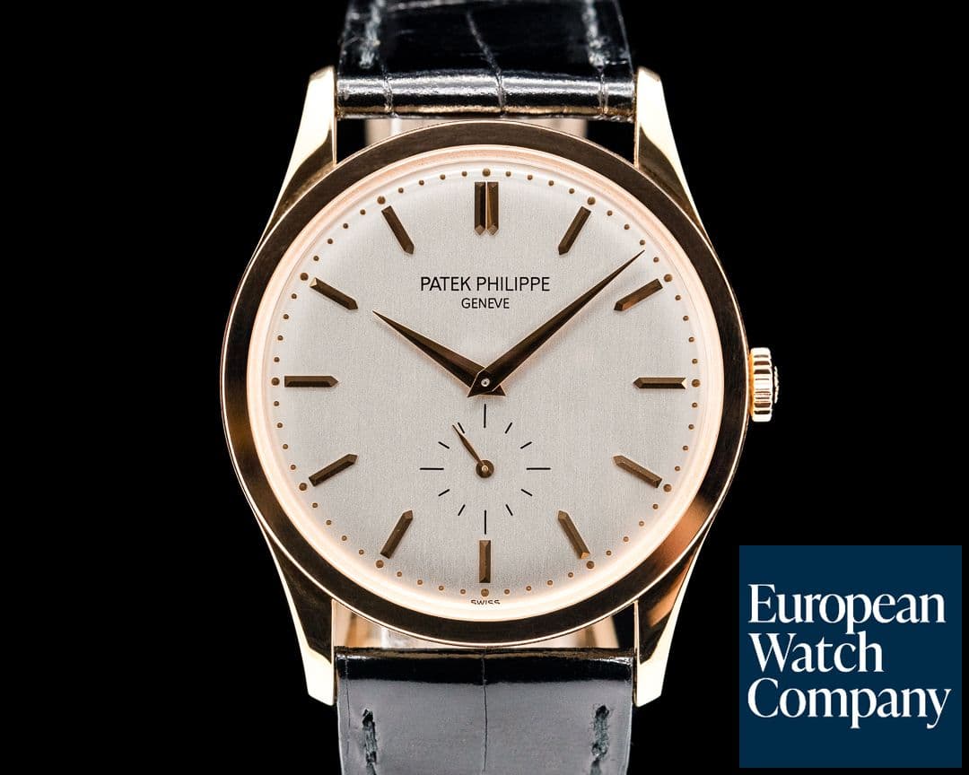 Image of Patek Philippe Calatrava Manual Wind 18K Rose Gold