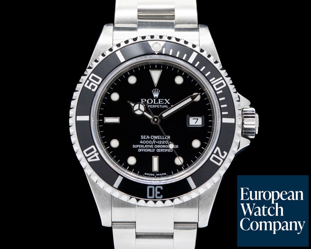 Image of Rolex Sea Dweller 16600 SS Sharp