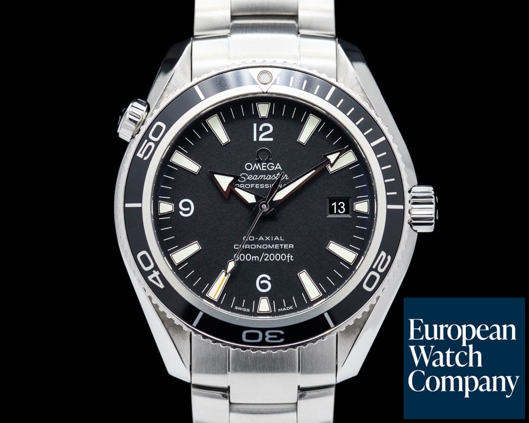 Image of Omega Seamaster Planet Ocean Black Dial SS/SS 42MM