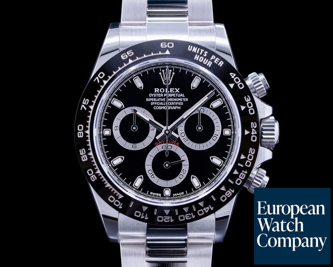 Image of Rolex Daytona 116500 Ceramic Bezel SS / Black Dial