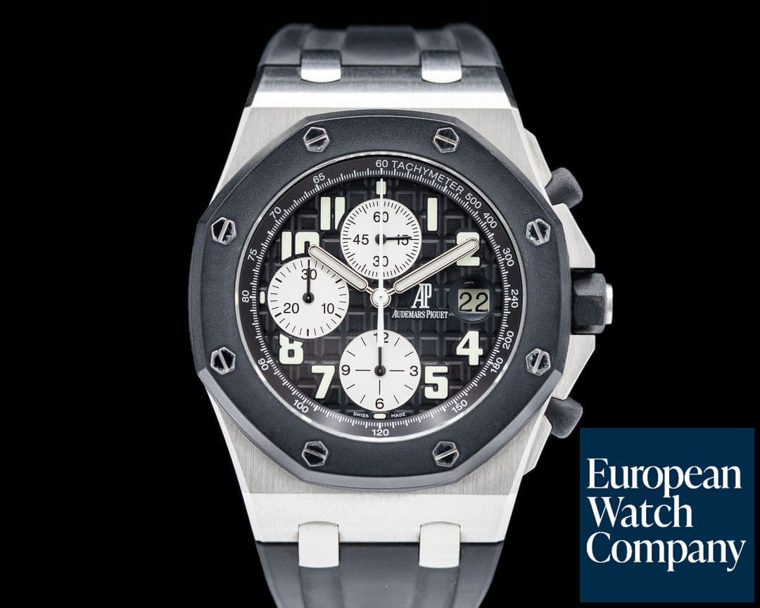Image of Audemars Piguet Royal Oak Offshore Chronograph Rubberclad Black Dial 42MM