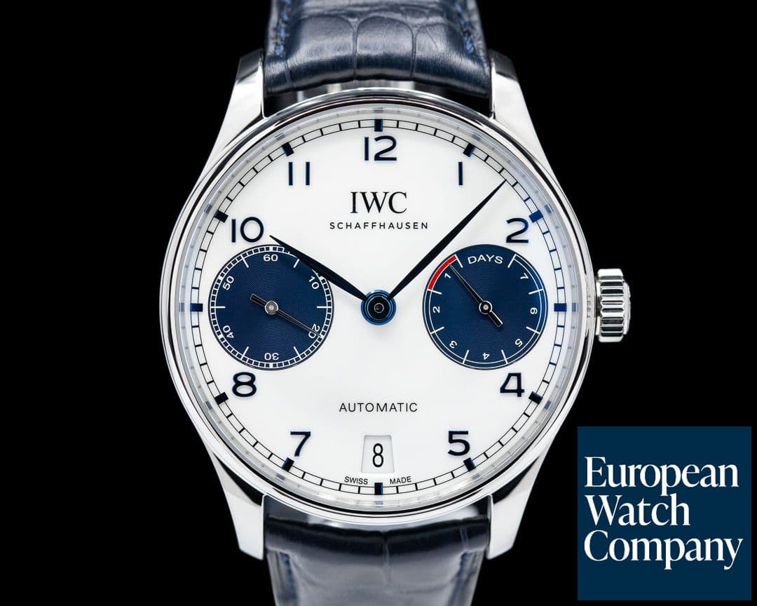 Image of IWC Portugieser 7 Day Automatic SS Silver Dial