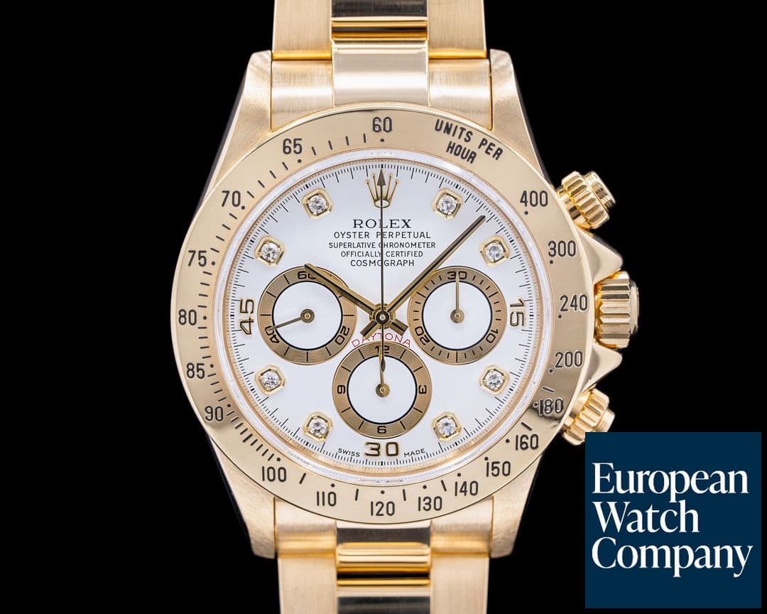 Image of Rolex 1993 Daytona Zenith White Diamond Dial S Series