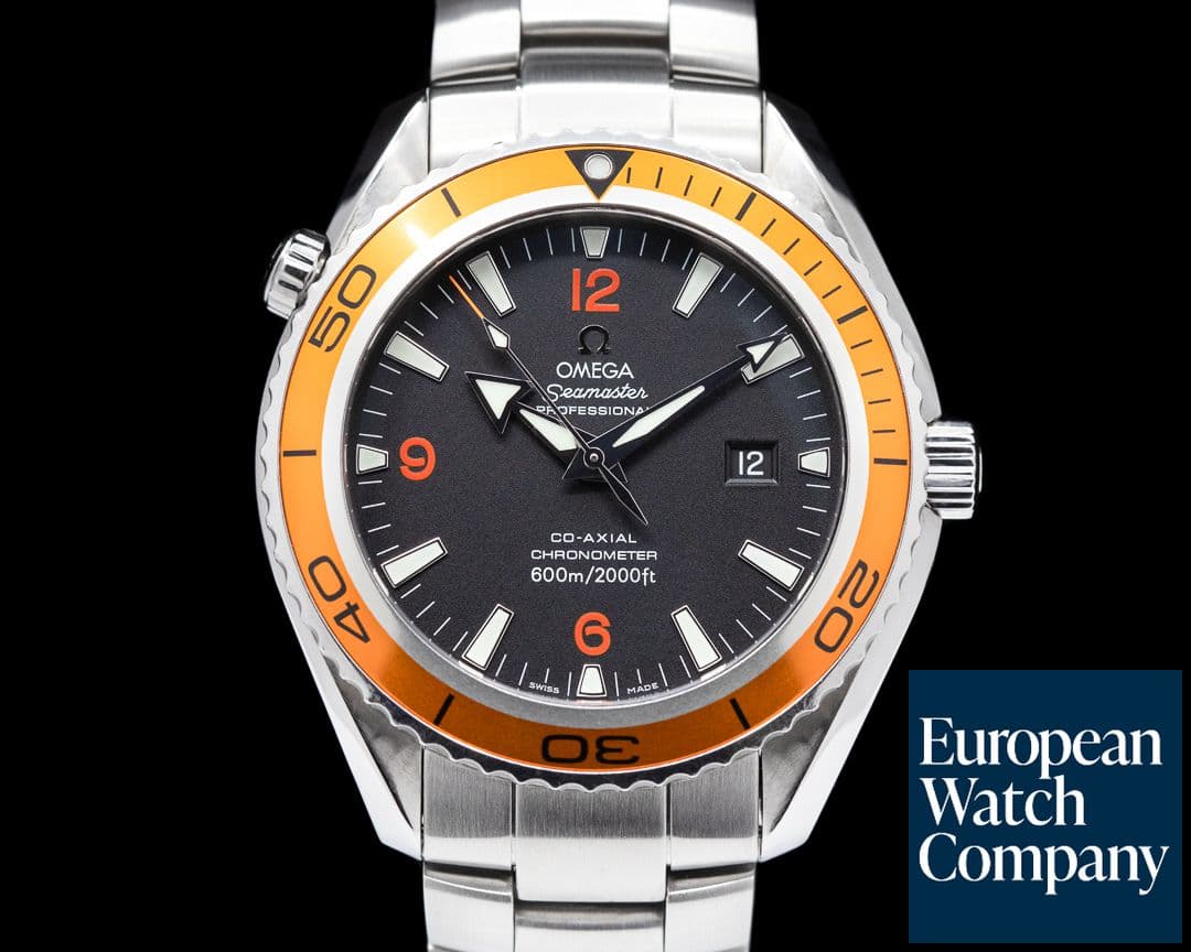 Image of Omega Seamaster Planet Ocean Co-Axial Orange Bezel 45.5MM