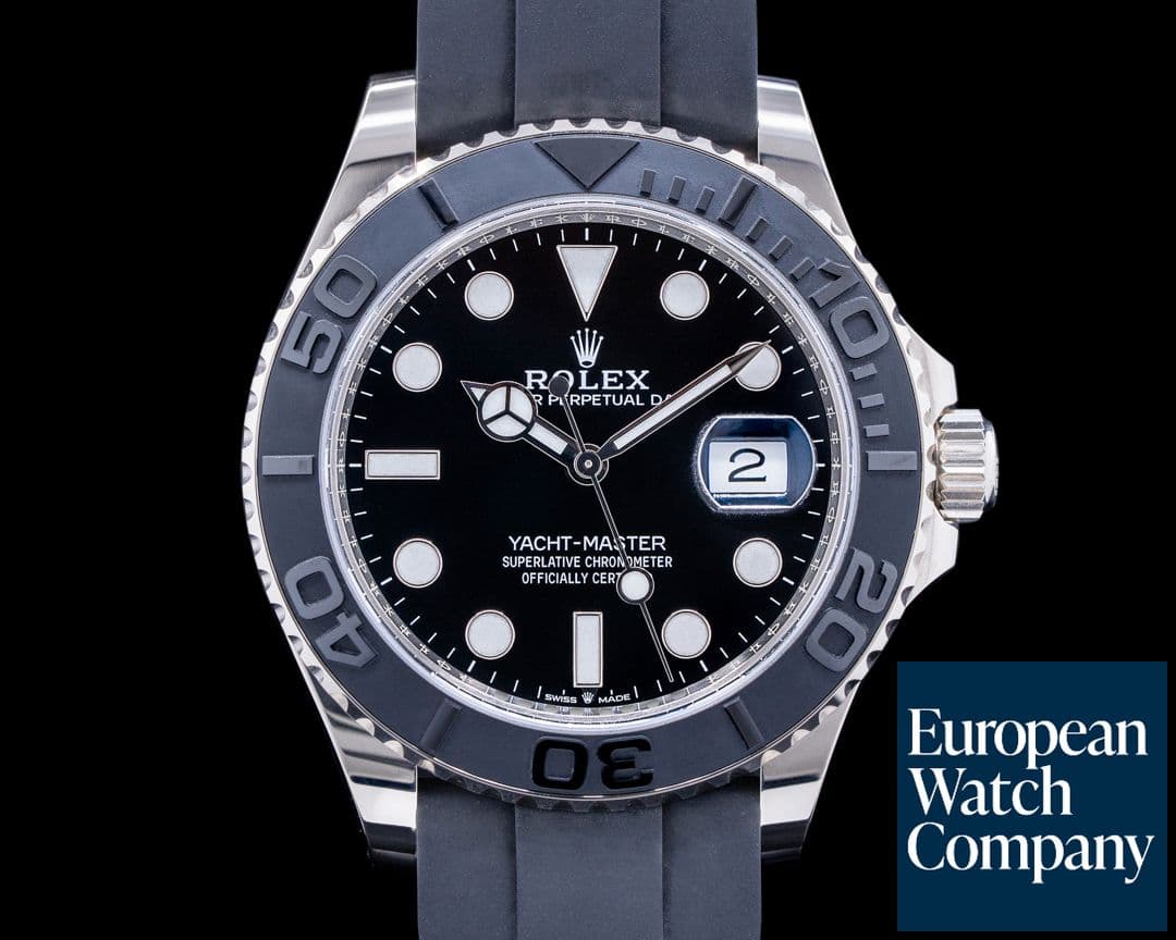 Image of Rolex Yacht Master 226659 18K White Gold / Rubber 42MM 2022 