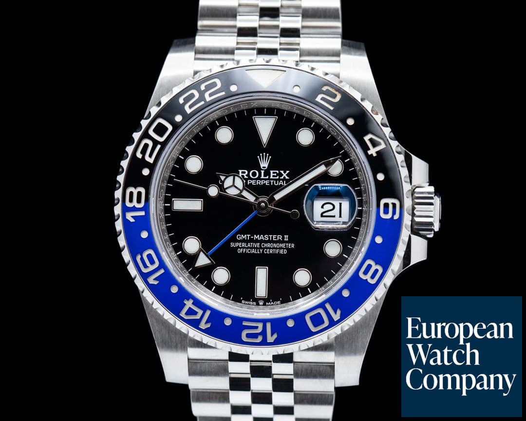 Image of Rolex GMT Master II 126710 Ceramic "Batman" SS / SS
