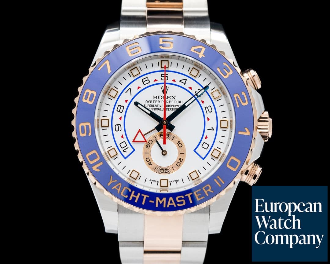 Image of Rolex Yacht Master II SS / 18K Rose Gold 