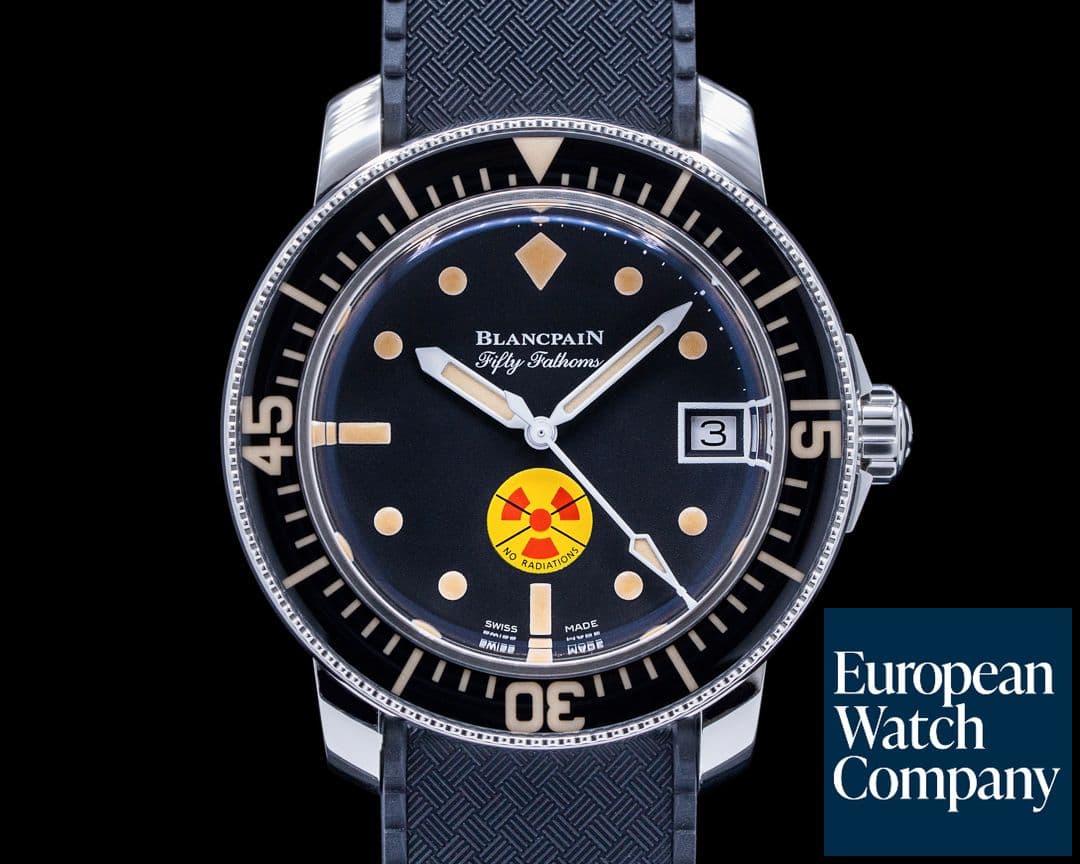 Image of Blancpain Tribute To Fifty Fathoms "No Radiations" SS Limited 2021 Unworn