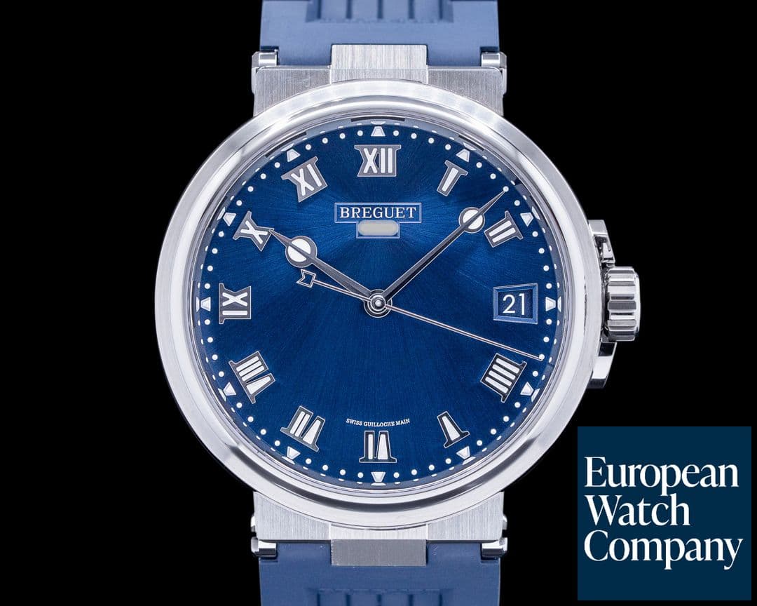 Image of Breguet Marine Automatic 5517 Titanium/ Rubber 40MM/ 2023