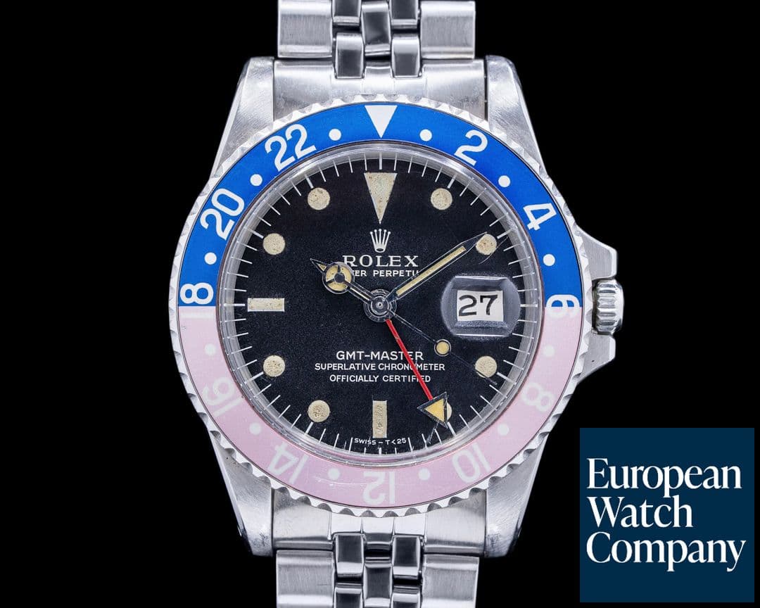 Image of Rolex Vintage GMT Master "Pepsi Bezel" SS Circa 1967