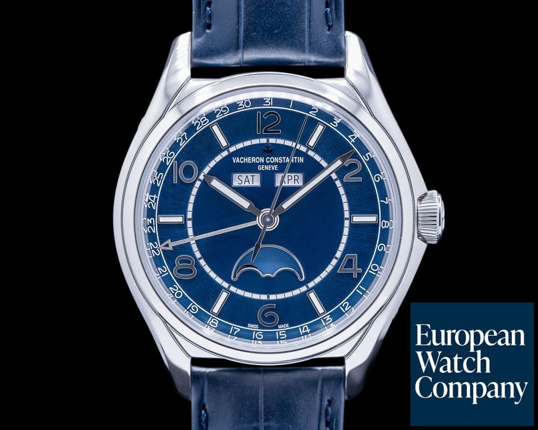 Image of Vacheron Constantin Fiftysix Complete Calendar SS Blue Dial 2023