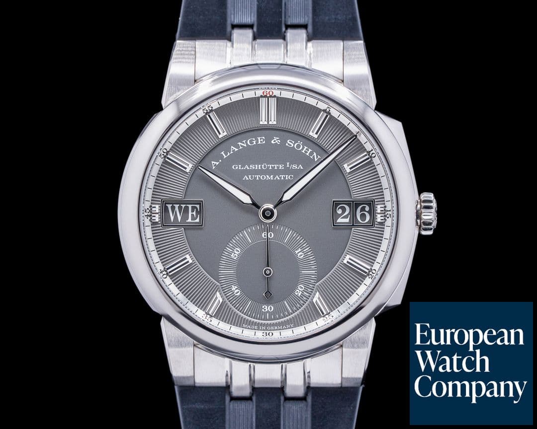 Image of A. Lange and Sohne Odysseus 363.068 18K White Gold Grey Dial / Rubber