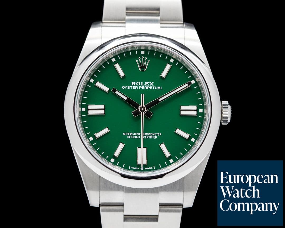 Image of Rolex Oyster Perpetual 124300 41mm SS / Green Dial 