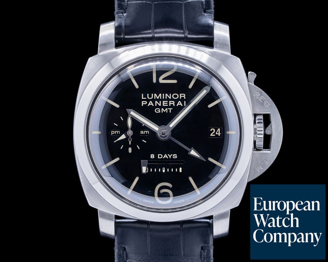 Image of Panerai Luminor 1950 8 Day Manual Wind GMT 