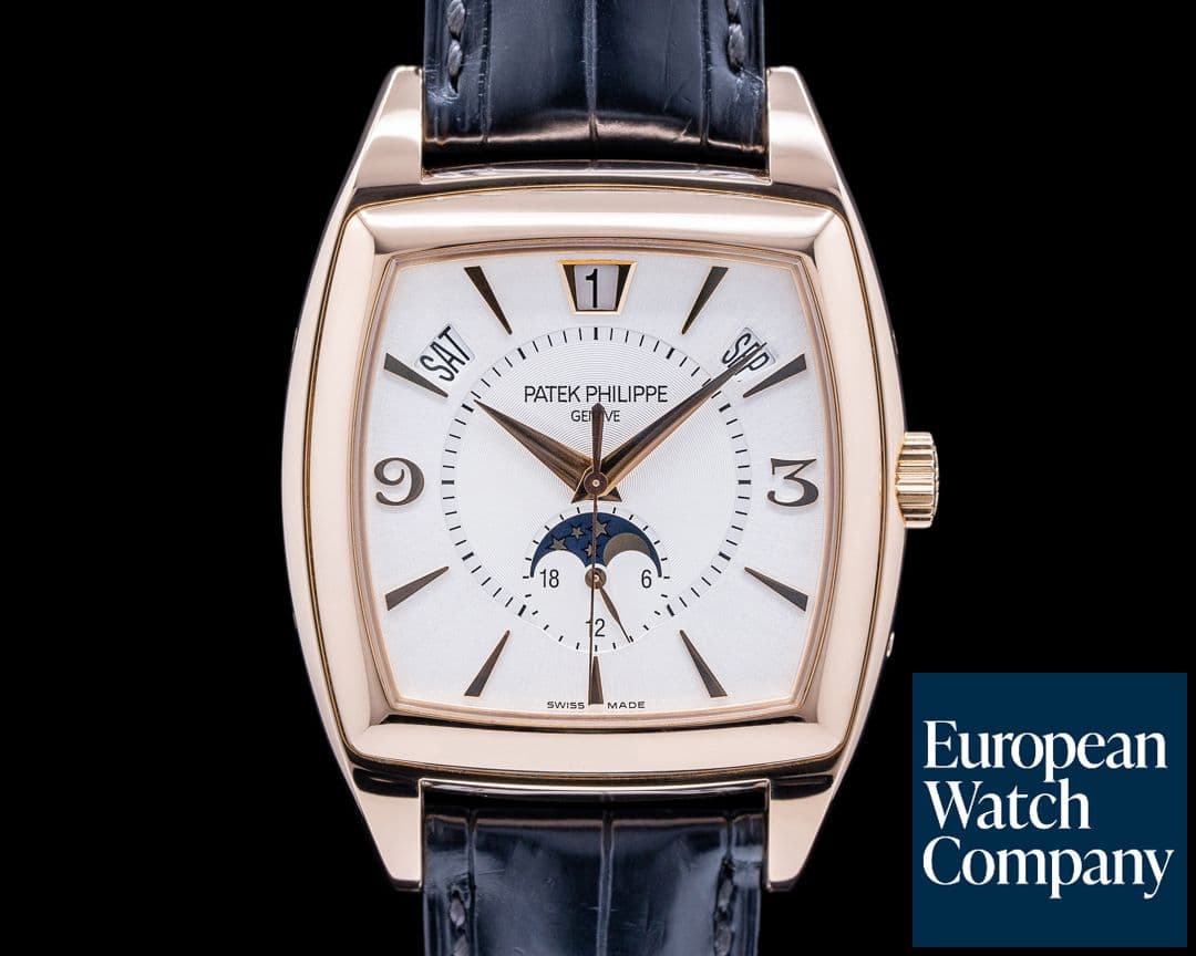 Image of Patek Philippe Gondolo Calendario 5135R Cream Dial 18K Rose Gold