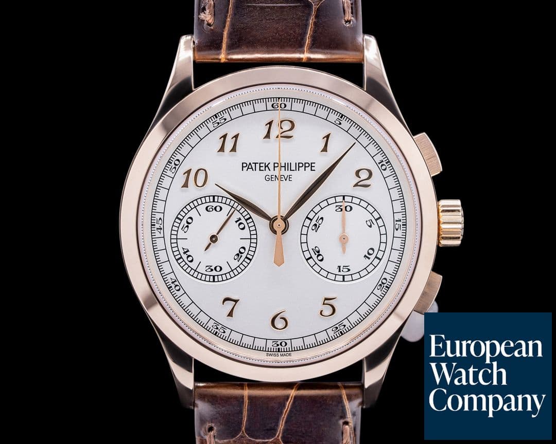 Image of Patek Philippe Chronograph 5170 18K Rose Gold Silver Dial