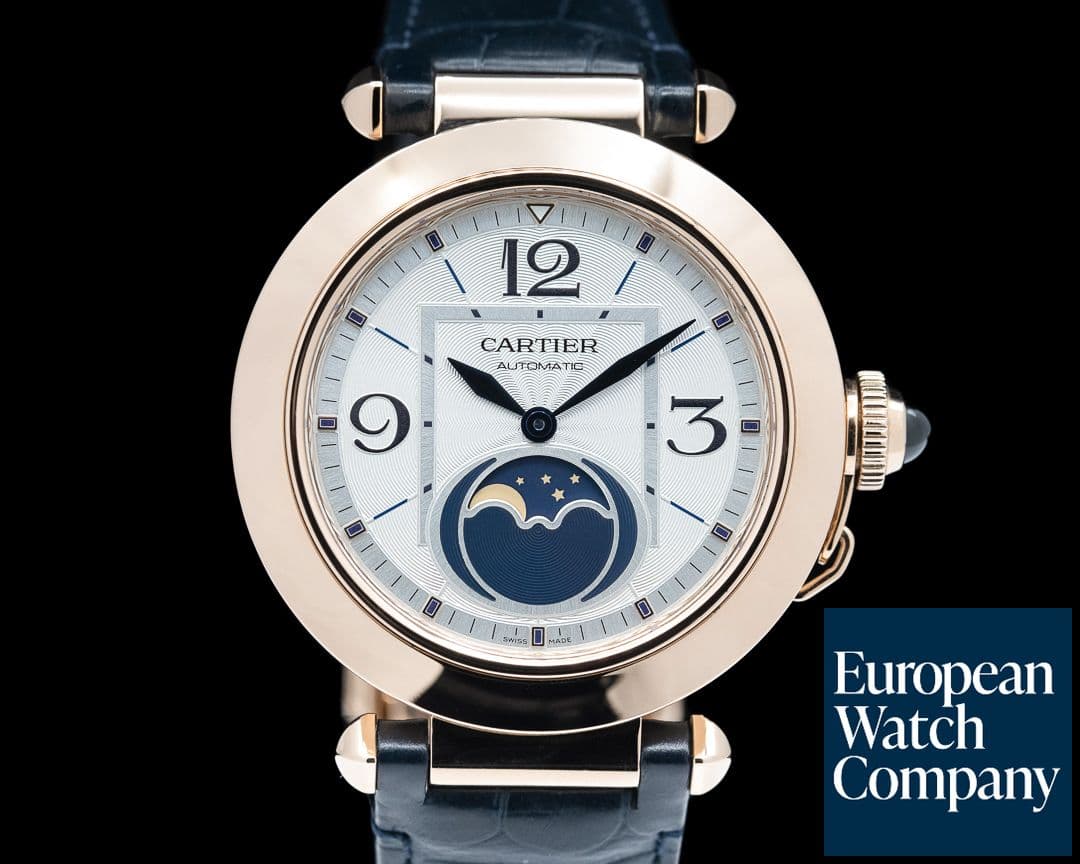 Image of Cartier Pasha de Cartier Moon Phases 41MM 18K Rose Gold 