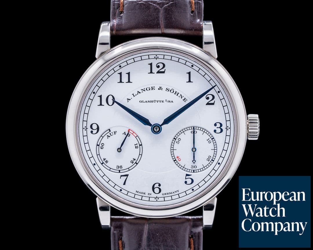 Image of A. Lange and Sohne 1815 Up & Down CELLINI 40th Anniversary 18K White Gold