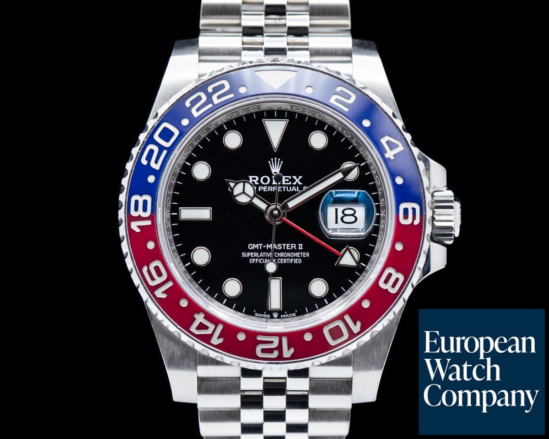 Image of Rolex GMT Master II Ceramic 126710 "Pepsi" SS 2021