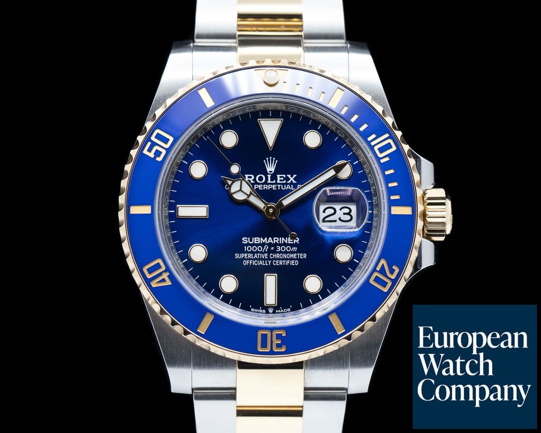 Image of Rolex Submariner 41MM 126613LB Ceramic Blue Dial 18K / SS