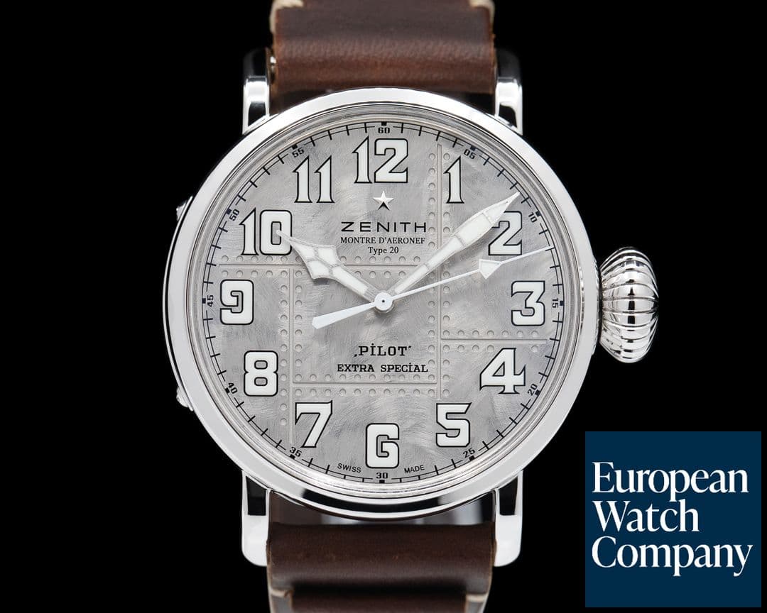 Image of Zenith Pilot Type 20 "Silver Edition" Limited Edition 
