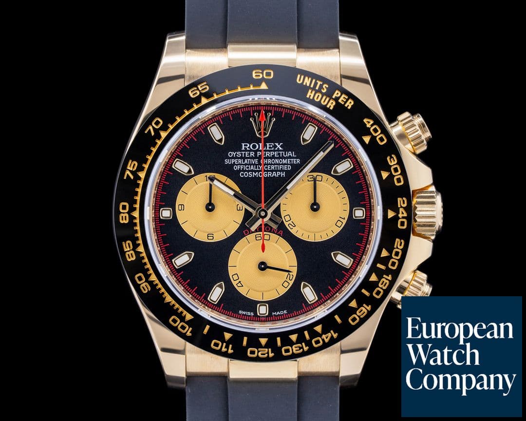 Image of Rolex Daytona 116518LN Black Dial 18K Yellow Gold