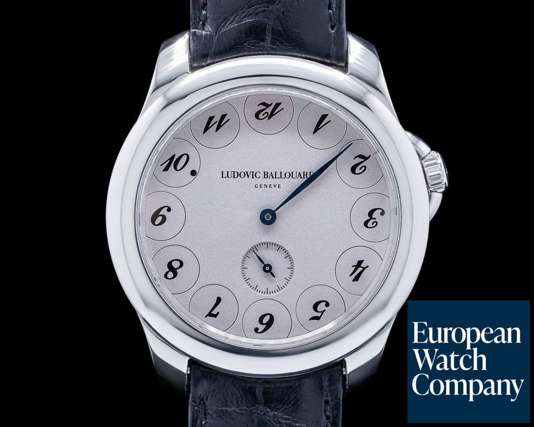 Image of Ludovic Ballouard Montres Ludovic Ballouard Sarl Upside Down Platinum EARLY PRODUCTION