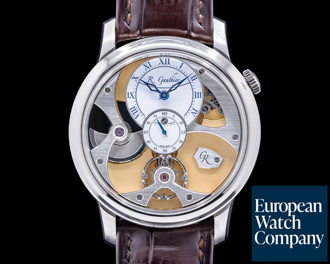 Image of Romain Gauthier Insight Micro Rotor White Gold LIMITED to 10 PIECES 2022 