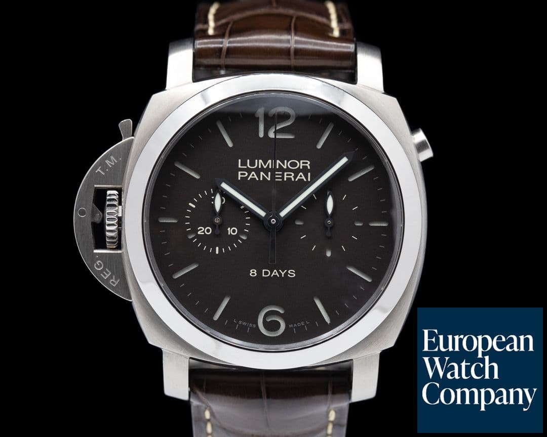 Image of Panerai Luminor 1950 Chrono Monopulsante Destro Titanium RARE