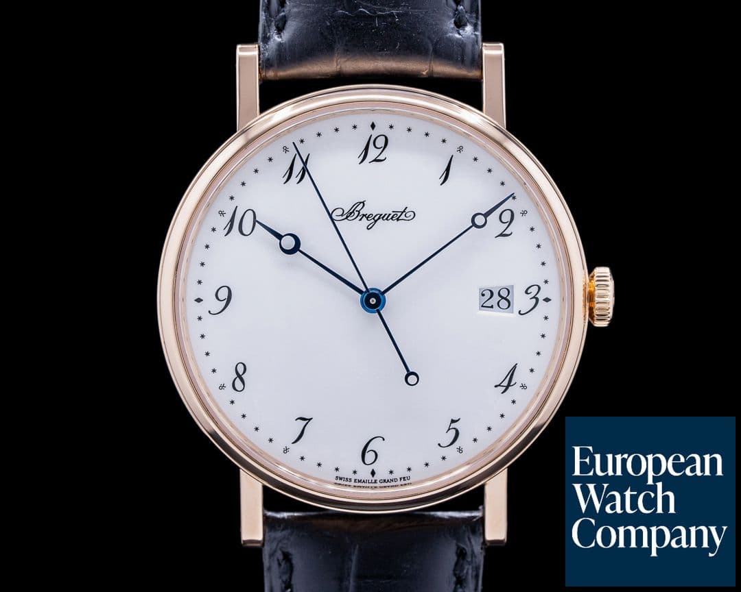 Image of Breguet Classique 5177BR Automatic Enamel Dial 18K Rose Gold
