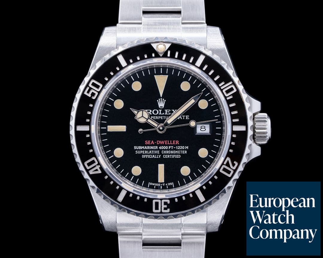 Image of Rolex Project X Designs 1967 Heritage Edition Single Red Rolex Sea-Dweller