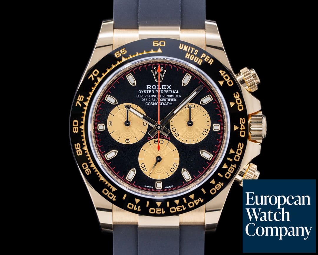 Image of Rolex Daytona 116518LN Black Dial 18K Yellow Gold UNWORN 2022