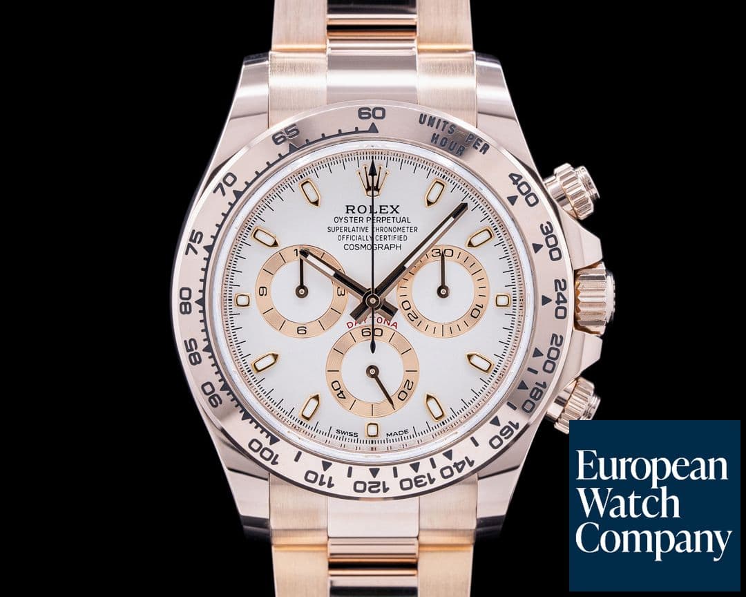 Image of Rolex Daytona 116505 Everose Gold Ivory Dial 2022 