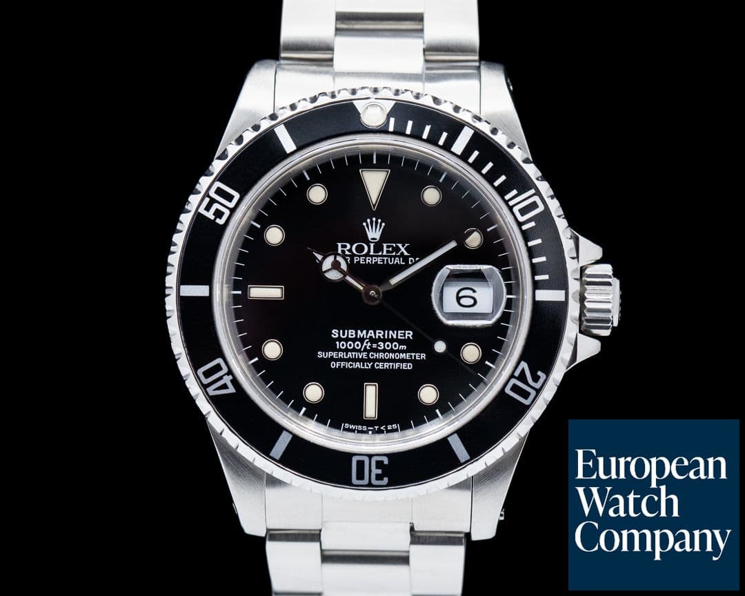 Image of Rolex Submariner SS Black Dial Tritium