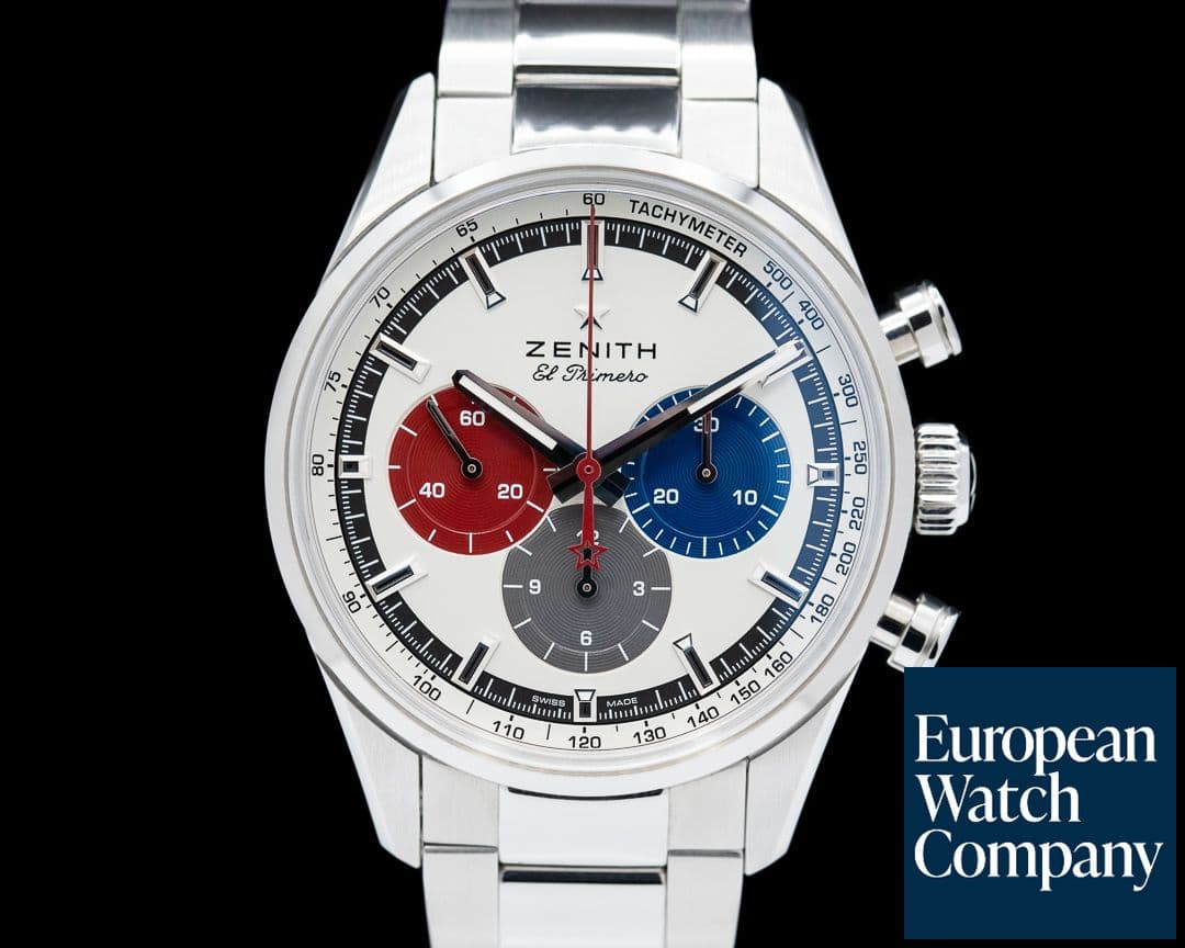 Image of Zenith El Primero Chronograph Tri Color "Final Edition" LIMITED RARE