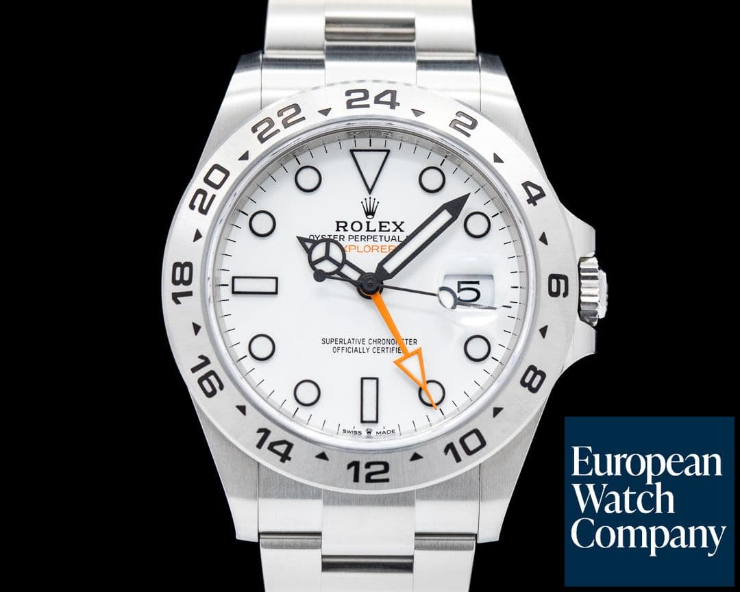 Image of Rolex Explorer II 226570 White Dial SS 2023