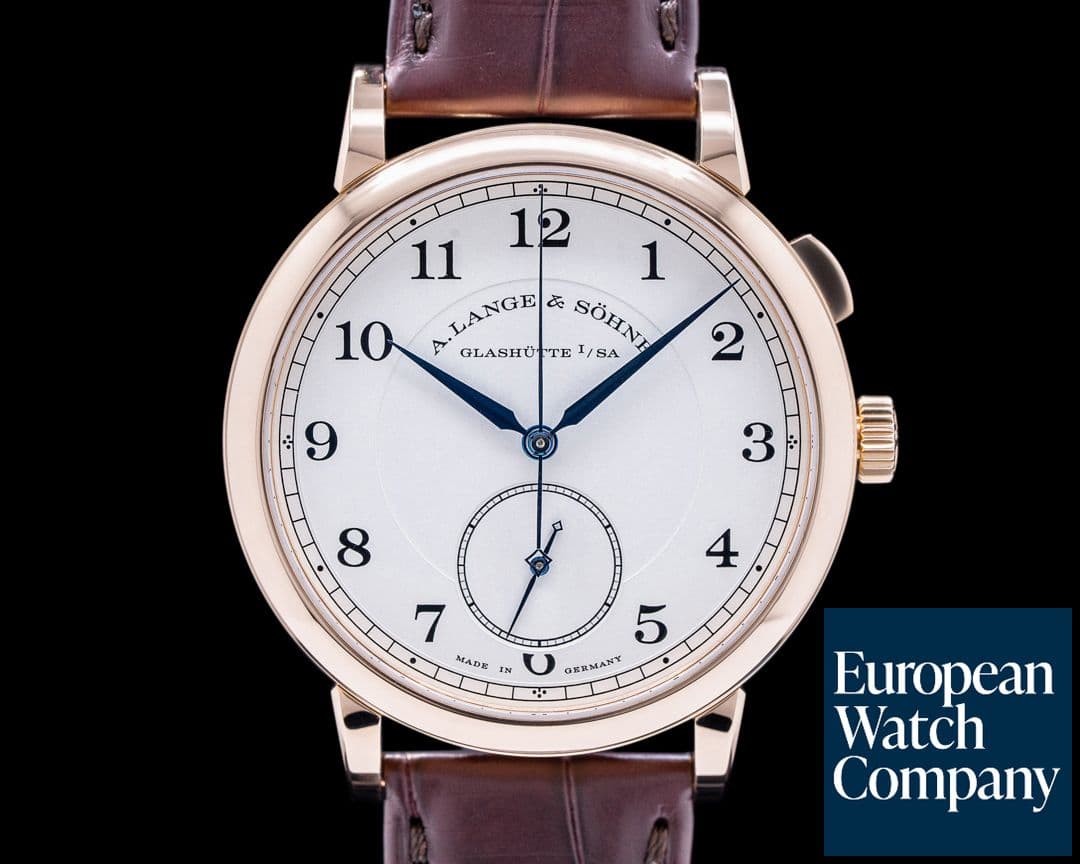 Image of A. Lange and Sohne 1815 Homage to Walter 297.032 Lange "Jumping Seconds" 18K Rose Limited 