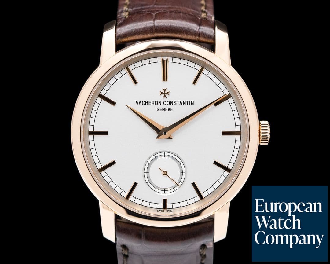 Image of Vacheron Constantin Patrimony Traditionnelle 
Manual Wind 18K Rose Gold
