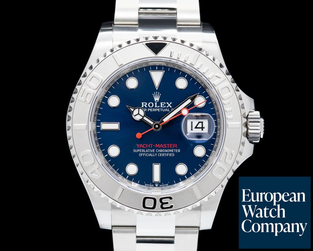 Image of Rolex Yacht Master 126622 SS Blue Dial / Platinum Bezel UNWORN